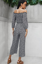 Load image into Gallery viewer, Ditsy Floral Off-Shoulder Wide Leg Jumpsuit