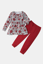Load image into Gallery viewer, Girls Floral Dress and Pants Set