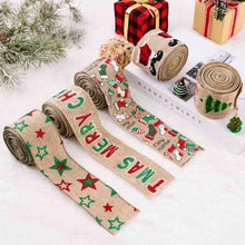 Load image into Gallery viewer, Christmas Polyester Ribbon