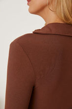 Load image into Gallery viewer, V-Neck Long Sleeve Bodysuit