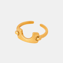 Load image into Gallery viewer, 18K Gold-Plated Irregular Open Ring