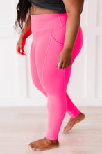 Load image into Gallery viewer, Zenana Step Aside Full Size Run Athletic Leggings with Pockets