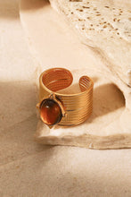 Load image into Gallery viewer, 18K Gold-Plated Wide Open Ring