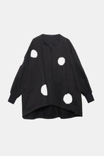 Load image into Gallery viewer, Large Scale Polka Dot Zip Up Jacket