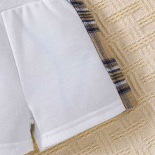 Load image into Gallery viewer, Baby Bear Graphic Round Neck Tee and Short Set