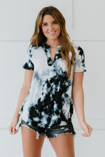 Load image into Gallery viewer, Sew In Love Abstract Print Art Full Size Run Printed Notched Tee