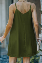 Load image into Gallery viewer, Buttoned Spaghetti Strap Dress