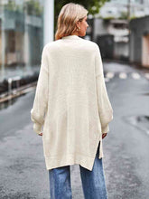 Load image into Gallery viewer, Long Sleeve Waffle-Knit Cardigan