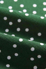 Load image into Gallery viewer, Polka Dot Ruffle Strap Slit Dress