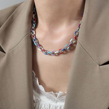Load image into Gallery viewer, 18K Gold-Plated Titanium Steel Necklace