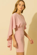 Load image into Gallery viewer, Butterfly Sleeve Bodycon Dress