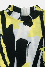 Load image into Gallery viewer, Plus Size Abstract Print Top and Wide Leg Pants Set with Pockets