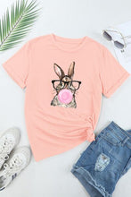 Load image into Gallery viewer, Rabbit Round Neck Short Sleeve T-Shirt