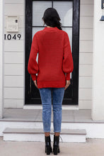 Load image into Gallery viewer, Round Neck Slit Sweater