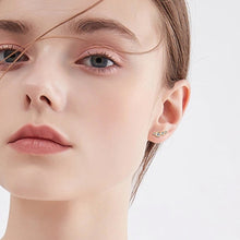 Load image into Gallery viewer, Moissanite 925 Sterling Silver Stud Earrings