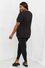 Load image into Gallery viewer, Zenana Self Love Full Size Brushed DTY Microfiber Lounge Set in Black