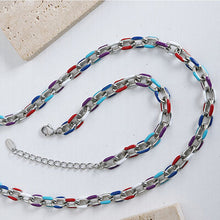 Load image into Gallery viewer, 18K Gold-Plated Titanium Steel Necklace