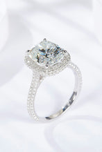 Load image into Gallery viewer, Adored 6 Carat Moissanite Halo Ring