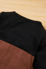 Load image into Gallery viewer, Girls Solid Decorative Buttons Dress Set