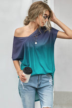 Load image into Gallery viewer, Ombre Color Block Shirt