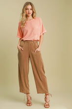 Load image into Gallery viewer, Umgee Elastic Waist Baggy Fit Pants with Pockets
