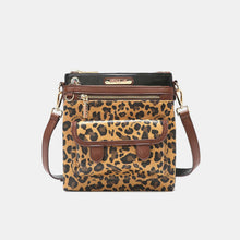 Load image into Gallery viewer, Nicole Lee USA Leopard crossbody bag
