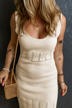 Load image into Gallery viewer, Scoop Neck Wide Strap Knit Dress

