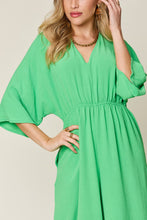 Load image into Gallery viewer, Double Take Full Size Half Sleeve Wide Leg Jumpsuit
