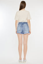 Load image into Gallery viewer, Kancan High Rise Frayed Hem Denim Shorts
