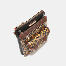 Load image into Gallery viewer, Nicole Lee USA Leopard crossbody bag
