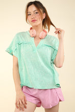 Load image into Gallery viewer, VERY J Nochted Short Sleeve Washed T-Shirt
