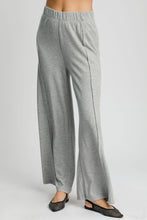 Load image into Gallery viewer, Umgee Elastic Waist Wide Leg Knit Pants
