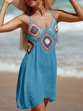 Load image into Gallery viewer, Cutout V-Neck Cover-Up Dress
