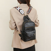 Load image into Gallery viewer, Medium PU Leather Backpack
