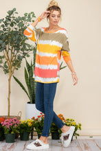 Load image into Gallery viewer, Celeste Full Size Striped Long Sleeve T-Shirt
