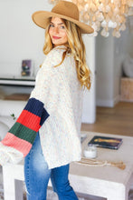Load image into Gallery viewer, Haptics Full Size Color Block Open Front Cardigan
