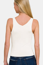 Load image into Gallery viewer, Zenana Double Layer V Neck Tank
