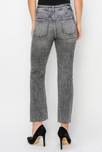 Load image into Gallery viewer, RISEN High Waist Distressed Straight Jeans
