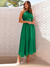 Load image into Gallery viewer, Single Shoulder Midi Dress
