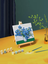 Load image into Gallery viewer, Relief Van Gogh&#39;s Irises DIY 3D Oil Painting Kit
