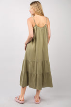Load image into Gallery viewer, VERY J Ruffled A-Line Midi Cami Dress
