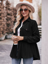 Load image into Gallery viewer, Mandy Collared Neck Long Sleeve Shirt
