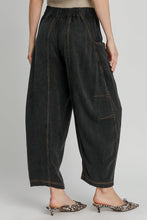 Load image into Gallery viewer, Umgee Elastic Waist Baggy Fit Pants with Pockets
