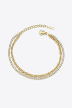 Load image into Gallery viewer, Double-Layered Stainless Steel Bracelet
