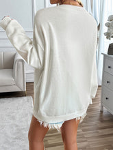 Load image into Gallery viewer, Devine US Flag Round Neck Long Sleeve Knit Top
