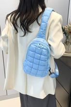 Load image into Gallery viewer, Quilted Nylon Crossbody  Bag
