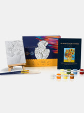 Load image into Gallery viewer, Relief Van Gogh&#39;s Sunflowers DIY 3D Oil Painting Kit
