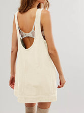 Load image into Gallery viewer, Mandy Round Neck Wide Strap Mini Dress with Pockets
