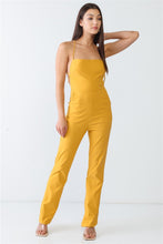 Load image into Gallery viewer, Doreli Group Backless Tied Spaghetti Strap Sleeveless Jumpsuit

