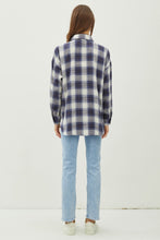 Load image into Gallery viewer, Be Cool Plaid Flannel Button Down Shirt with Chest Pocket
